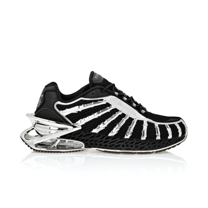 NIGO PhilippPlein Men's Low Top Tech Fabric Sneakers Running Shoes #nigo97393