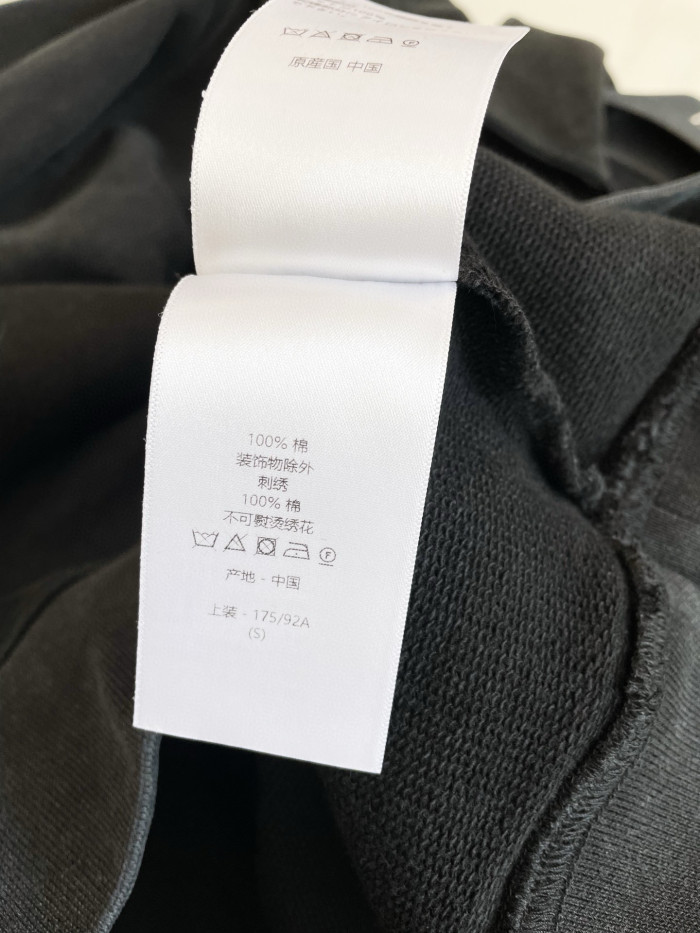 NIGO Dior Men's Autumn Grey Polo Neck Long Sleeve Sweatshirt Casual Pants Set Suit #nigo97387