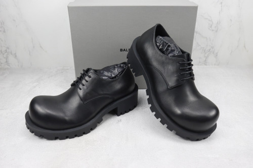 NIGO Balenciaga Men's Fashion Black Lace Up Casual Leather Round Toe Shoes Ngvp #nigo5976