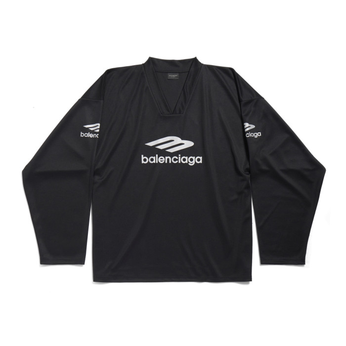 NIGO Balenciaga Men's Solid Colour Letter Logo Skiwear - 3b Sports Icon Ski Long Sleeve T-shirt #nigo97418