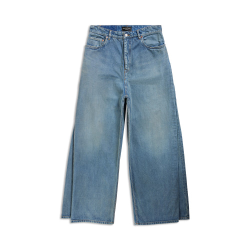 NIGO Balenciaga NIGO Balenciaga Men's Women's Autumn 2023FW New Double Front Double Leg Jeans Pants #nigo97463