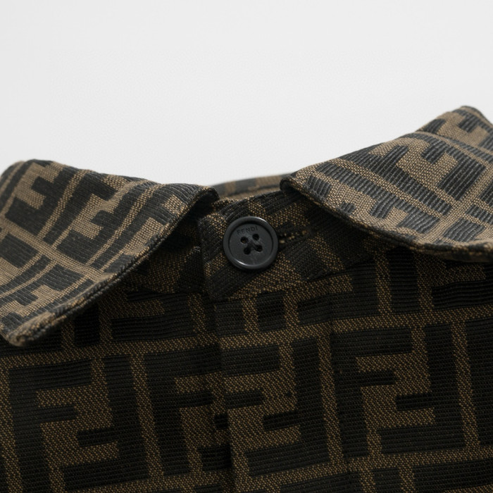NIGO Fendi Men's Autumn Logo Printed Single Breasted Lapel Jacket #nigo97492