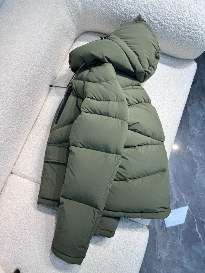 NIGO Moncler Men's And Women's Winter Removable Hat Short Puffer Down Jacket #nigo97481
