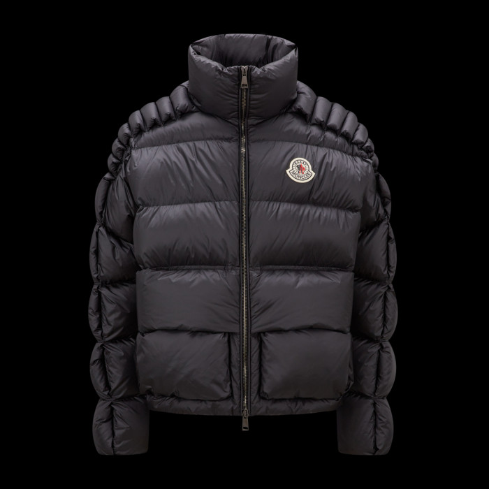 NIGO Moncler Men's And Women's Models Winter Black Zip Dofa Short Puffer Down Jacket #nigo97543