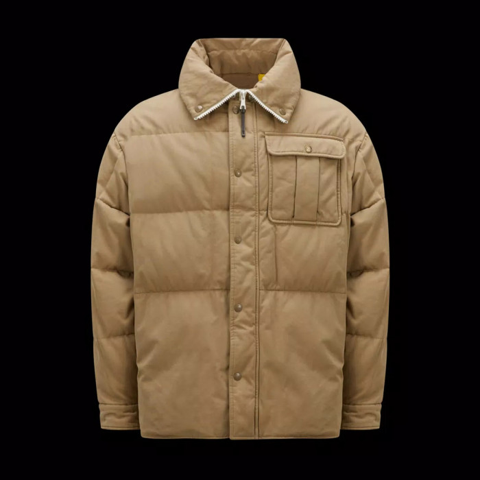 NIGO Moncler Men's Winter Lapel Single Breasted Zip Fieldrush Short Down Jacket   #nigo97562