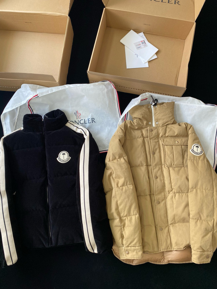 NIGO Moncler Men's Winter Lapel Single Breasted Zip Fieldrush Short Down Jacket   #nigo97562