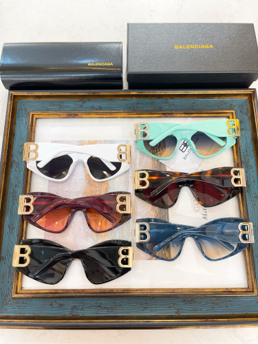NIGO Balenciaga Women's BB Logo Vintage Black Sunglasses Glasses #nigo97587