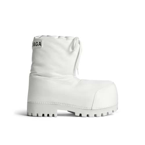 NIGO Balenciaga Men's Skiwear Alaska Low Boot Black Nylon Shoes #nigo97634