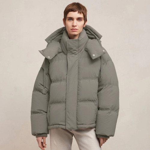 NIGO Ami  Men's And Women's Winter Solid Colour Hooded Casual Detachable Hat Puffer Down Jacket #nigo97649
