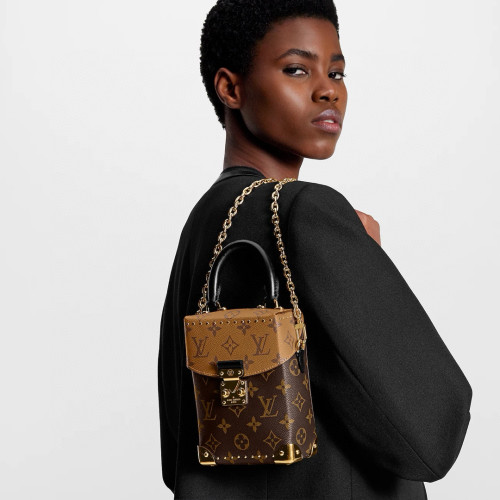 NIGO Louis Vuitton Camera Box Women's Square Leather Chain Shoulder Handbag Bag Bags  #nigo97659