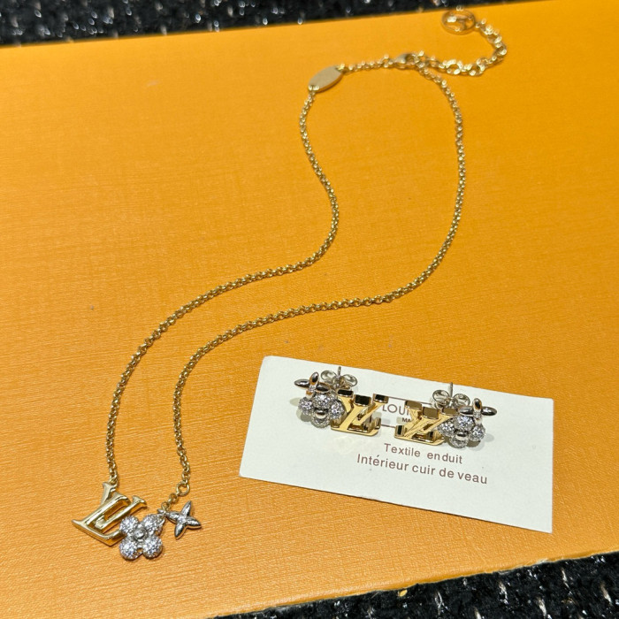 NIGO Louis Vuitton LV Gram Earrings Necklace Iconic Tresor Jewellery #nigo97699