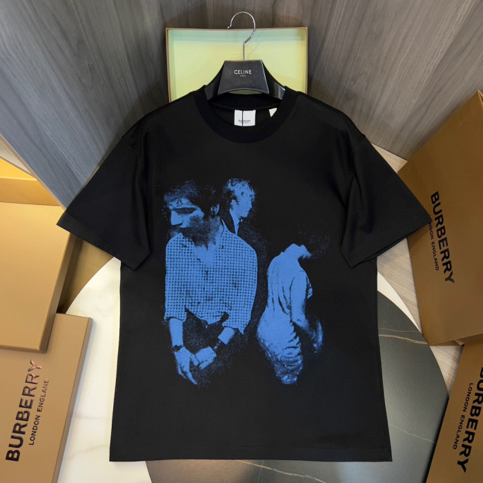 NIGO Burberry Man Printed Summer Short Sleeve T-Shirt Ngvp #nigo5632