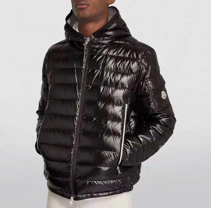 NIGO Moncler Men's Winter Fluffy Casual Zip Hooded White Goose Puffer Down Jacket #nigo97719