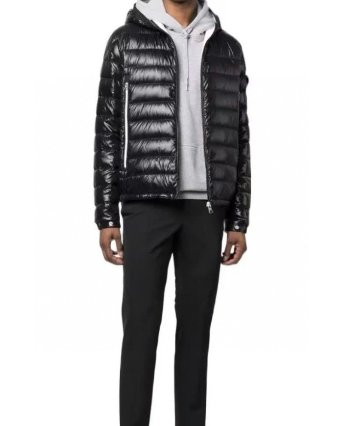 NIGO Moncler Men's Winter Fluffy Casual Zip Hooded White Goose Puffer Down Jacket #nigo97719