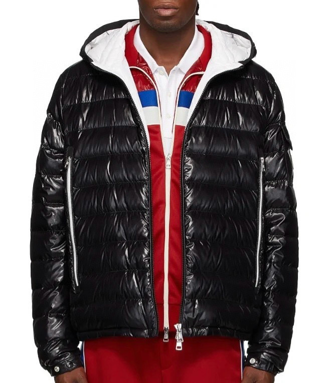 NIGO Moncler Men's Winter Fluffy Casual Zip Hooded White Goose Puffer Down Jacket #nigo97719