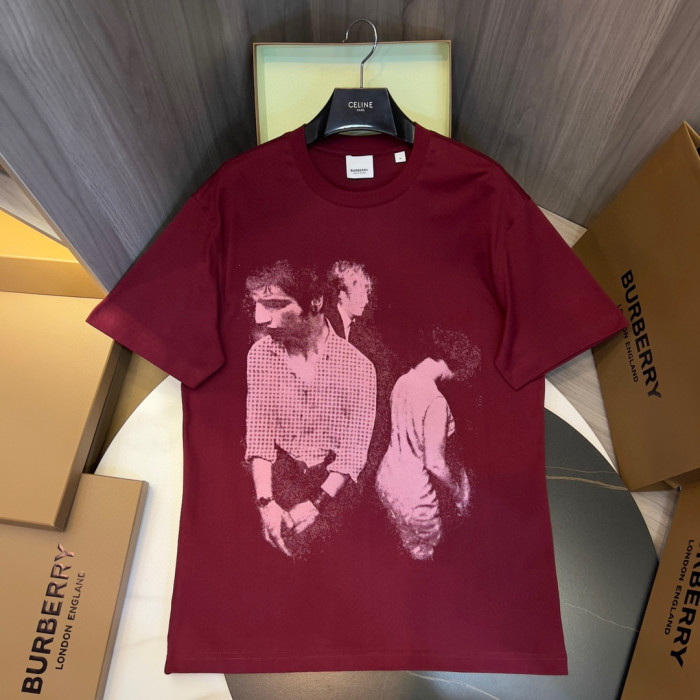 NIGO Burberry Man Printed Summer Short Sleeve T-Shirt Ngvp #nigo5632