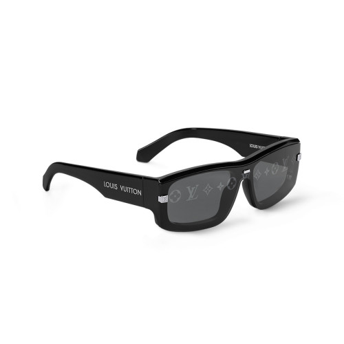 NIGO Louis Vuitton LV Speed Mask Men's Logo Decorative Temples Irregularly Shaped Sunglasses Glasses #nigo97726