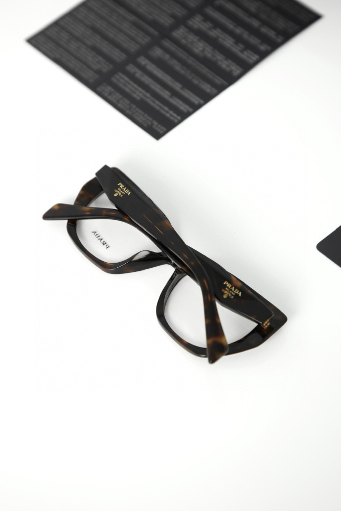 NIGO Prada Women's Geometric Polygon Optical Eyewear Glasses #nigo97751