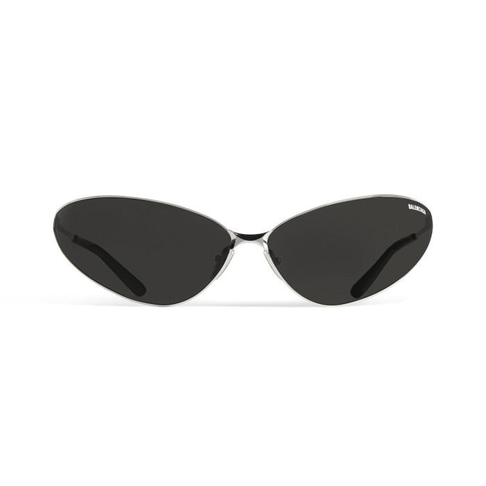 NIGO Balenciaga Men's Razor Cat Lens Logo Print Cat Eye Sunglasses Eyeglasses Glasses #nigo97776