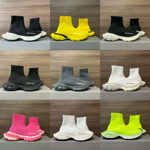 NIGO Balenciaga Men's and Women's 3xl Sneaker Couple Sports Flyweave Material Pop Shoes #nigo97221