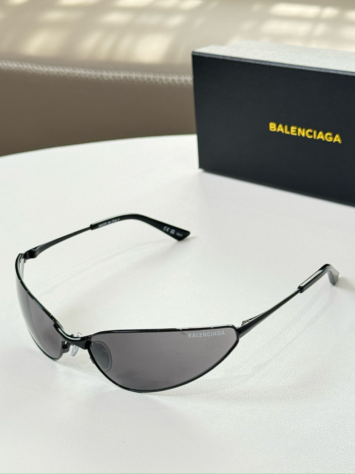 NIGO Balenciaga Men's Razor Cat Lens Logo Print Cat Eye Sunglasses Eyeglasses Glasses #nigo97776