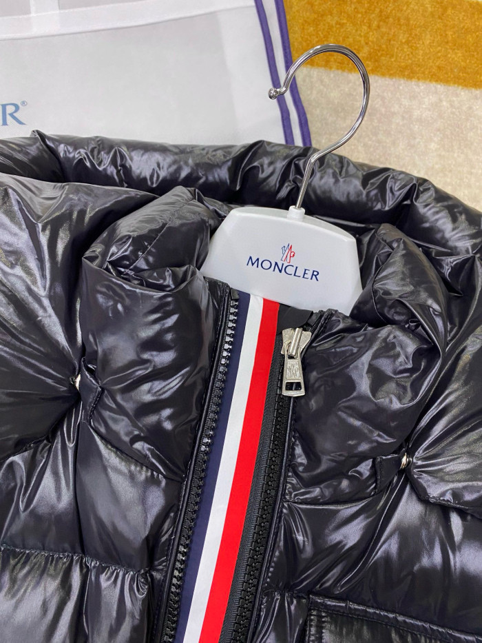 NIGO Moncler Men's Winter Standing Collar Hooded Zip Puffer Down Jacket Coat #nigo97559