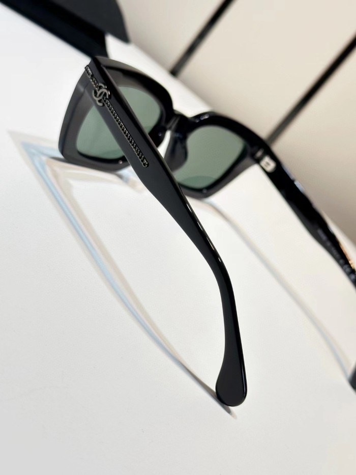 NIGO Chanel Square Frame Acetate Polarized Sunglasses 5509