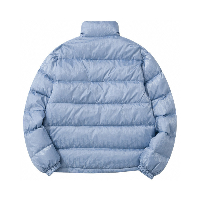 Dior Oblique Long Sleeve Zip Puffer Down Jacket #nigo96496