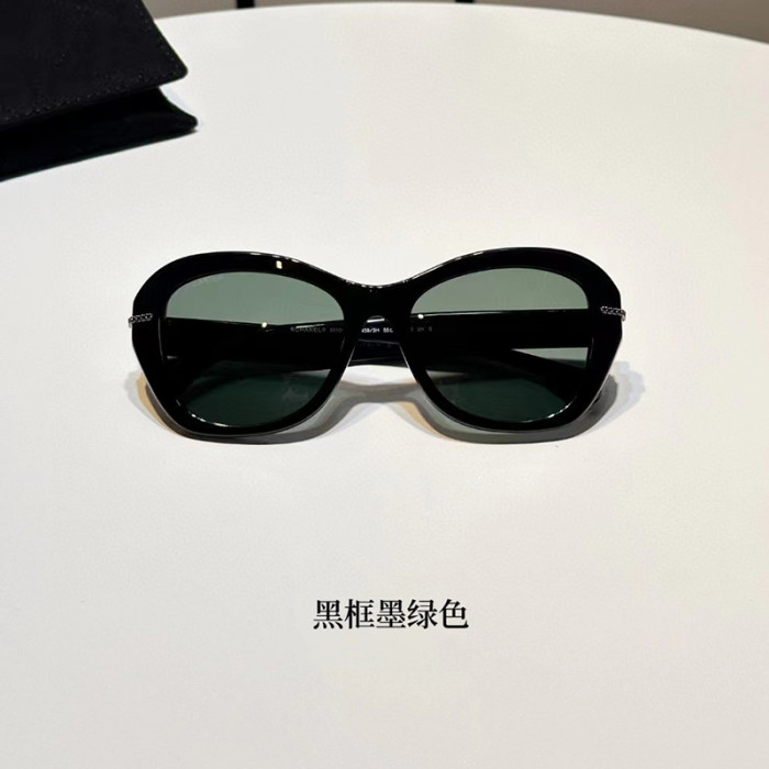 NIGO Chanel Butterfly Acetate Polarized Sunglasses 5510