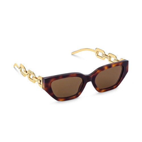 NIGO Louis Vuitton LV EDGE Men's Cat Eye Sunglasses Plate Frames Eyeglasses Glasses #nigo97811