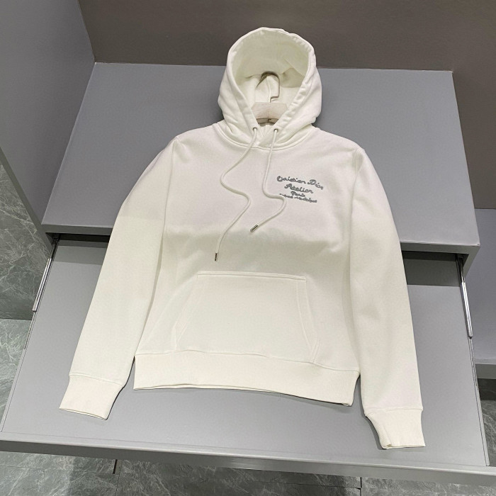 NIGO Dior Men's Autumn and Winter Solid Colour Embroidered Logo Pullover Thickened Hooded Sweatshirt #nigo97852