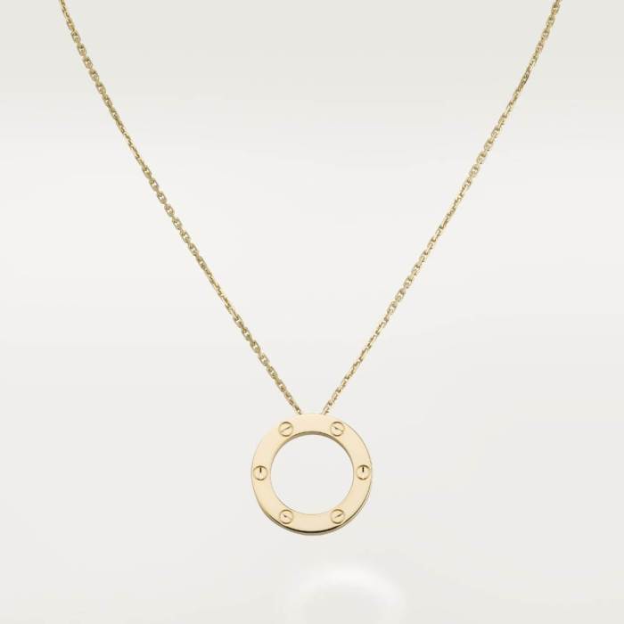 NIGO Cartier Women's Love Simple Comfort Fashion Gold Necklace Jewellery #nigo97873