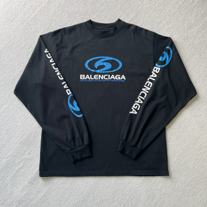NIGO Balenciaga Men's and Women's Spring and Autumn Letter Printed Round Neck Cotton Raglan Sweatshirt Pullover #nigo97891