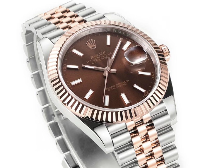 NIGO Rolex Men's 41mm Gold Dial Oyster Logbook Series Automatic Mechanical Movement 100m Water Resistant Watch #nigo97927