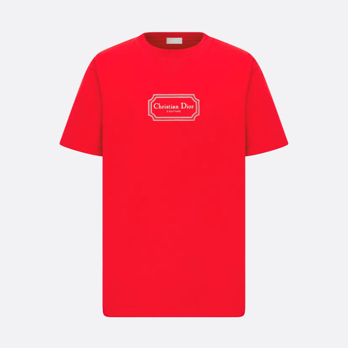 NIGO Dior Men's Summer Embroidered Logo Solid Colour Round Neck Cotton Short Sleeve T-Shirt #nigo97793