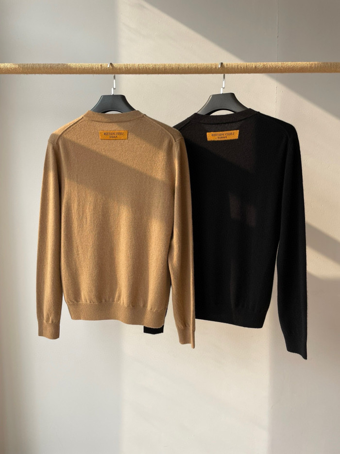 NIGO Louis Vuitton Men's Spring and Autumn Embossed Logo Solid Color Hooded Sweatshirt Pullover #nigo97941