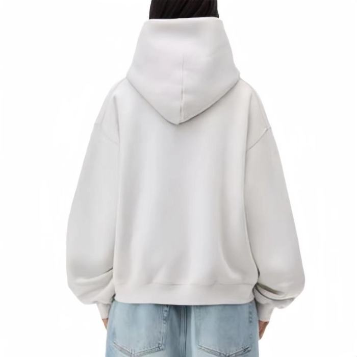 NIGO Alexander wang Men's Women's Spring And Autumn Solid Color Mahjong Pattern Long Sleeve Loose Hooded Sweatshirt Ngvp #nigo7634
