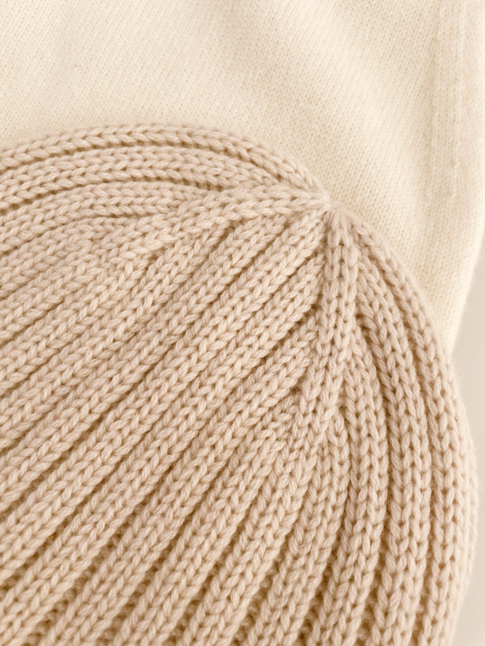 NIGO Loro Piana Men's And Women's Autumn And Winter Cashmere Three-Dimensional Solid Color Knitted Hat Cap #nigo97936