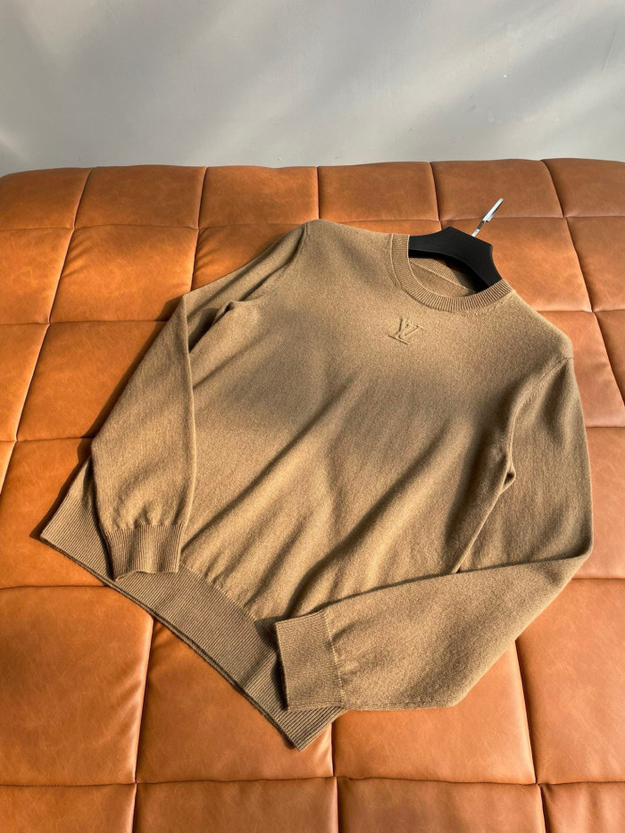 NIGO Louis Vuitton Men's Spring and Autumn Embossed Logo Solid Color Hooded Sweatshirt Pullover #nigo97941