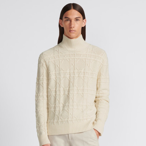 NIGO Dior Men's Spring & Autumn Logo Icon Solid Color Plaid Cashmere Fashion Long Sleeve Pullover Knitted Sweater #nigo97968