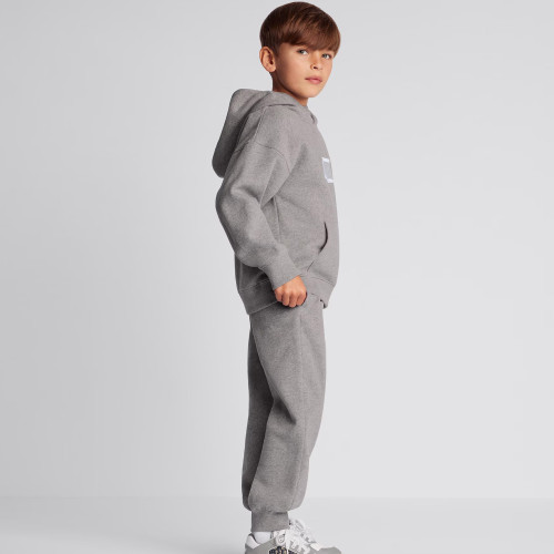NIGO Dior Kid's Spring And Autumn Gray Letter Embroidery Hooded Long Sleeve Cotton Sweatshirt Drawstring Knit Track Pants Set #nigo31245