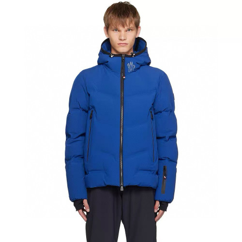 NIGO Moncler Men's Winter Solid Color Logo Printed Hooded Zipper Long Sleeve Arcesaz Short Puffer Down Jacket #nigo98135