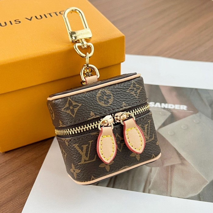 NIGO Louis Vuitton Men's Women's Mini Headset Bag Shell Bag Cartoon Keychain Hanging Jewelry Accessories #nigo98158