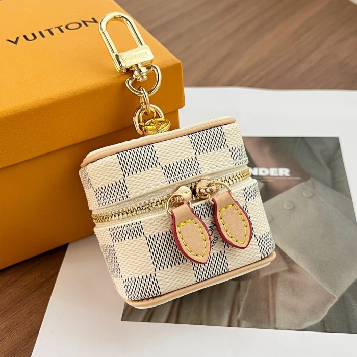 NIGO Louis Vuitton Men's Women's Mini Headset Bag Shell Bag Cartoon Keychain Hanging Jewelry Accessories #nigo98158