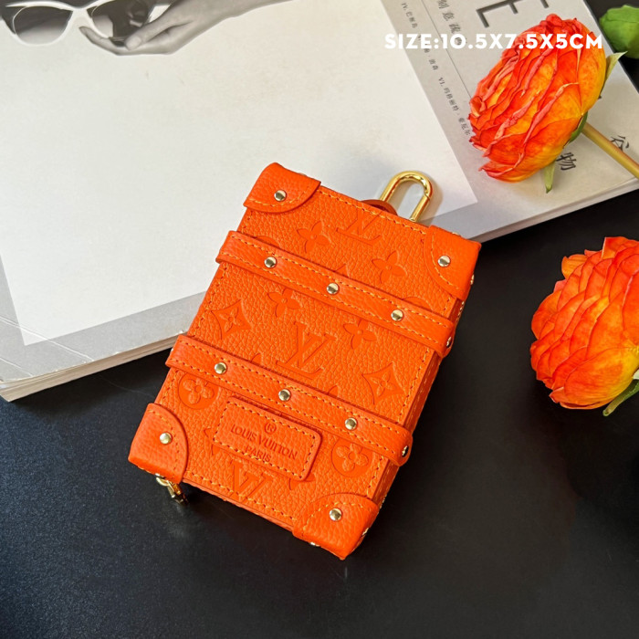 NIGO Louis Vuitton Men's Women's Mini Handbag Pillow Bag Pendant Old Floral Checkerboard Colorblocking Accessories #nigo98155