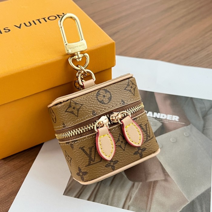 NIGO Louis Vuitton Men's Women's Mini Headset Bag Shell Bag Cartoon Keychain Hanging Jewelry Accessories #nigo98158
