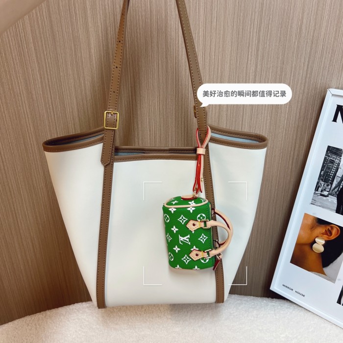 NIGO Louis Vuitton Men's Women's Mini Pillow Bag Pendant Old Flower Print Checkerboard Checkerboard Accessory #nigo98156