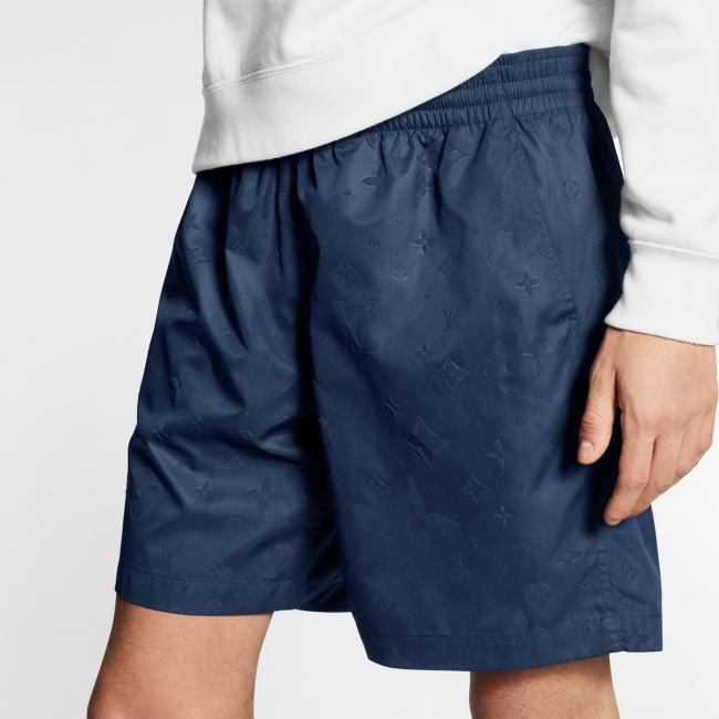 NIGO Louis Vuitton Men's Summer Solid Color Polyester Beach Full Print Casual Signature Swim Board Shorts #nigo98199
