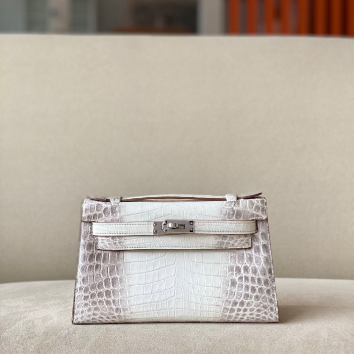 Hermes Kelly Lindy Himalaya Birkin Leather Handbag Bag Bags #nigo96458C