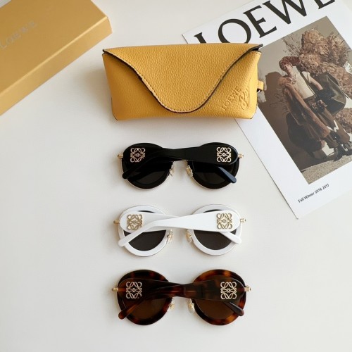 NIGO Loewe Women's Solid Color Metal Daisy Sunglasses Glasses Eyeglasses In Acetate In Metal #nigo98213
